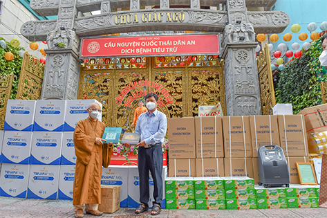 Vietnam Charity vakfı Canta oksijen yoğunlaştırıcı sipariş etti